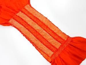 正絹　絞り　帯揚げ